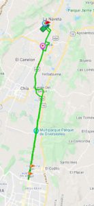 Ruta Cajicá Portal 170